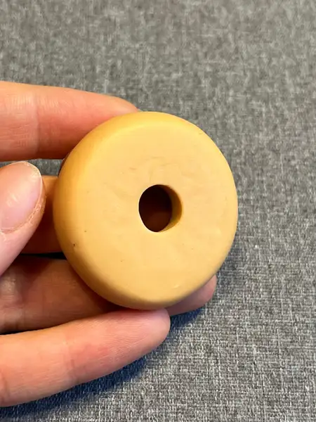 Donut oro-sten – handgjord i polymerlera