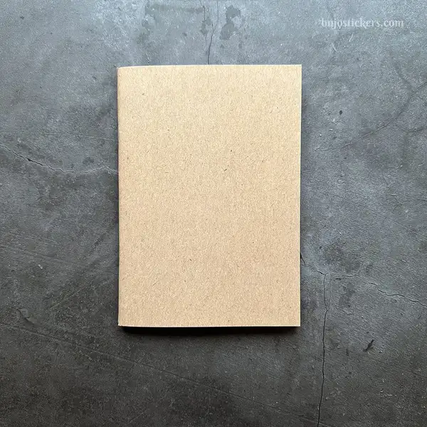 Odaterad veckokalender. Häftad Traveler's notebooks insert B6