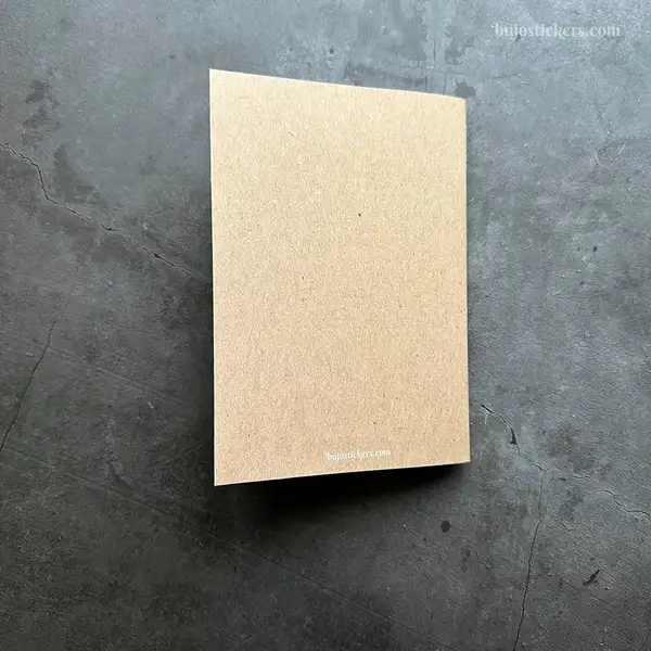 Odaterad veckokalender. Häftad Traveler's notebooks insert B6