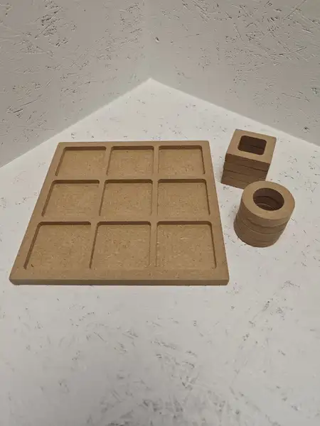 3 i rad (tic tac toe)